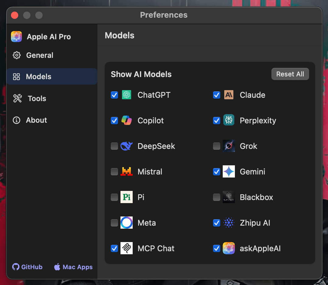 Preferences